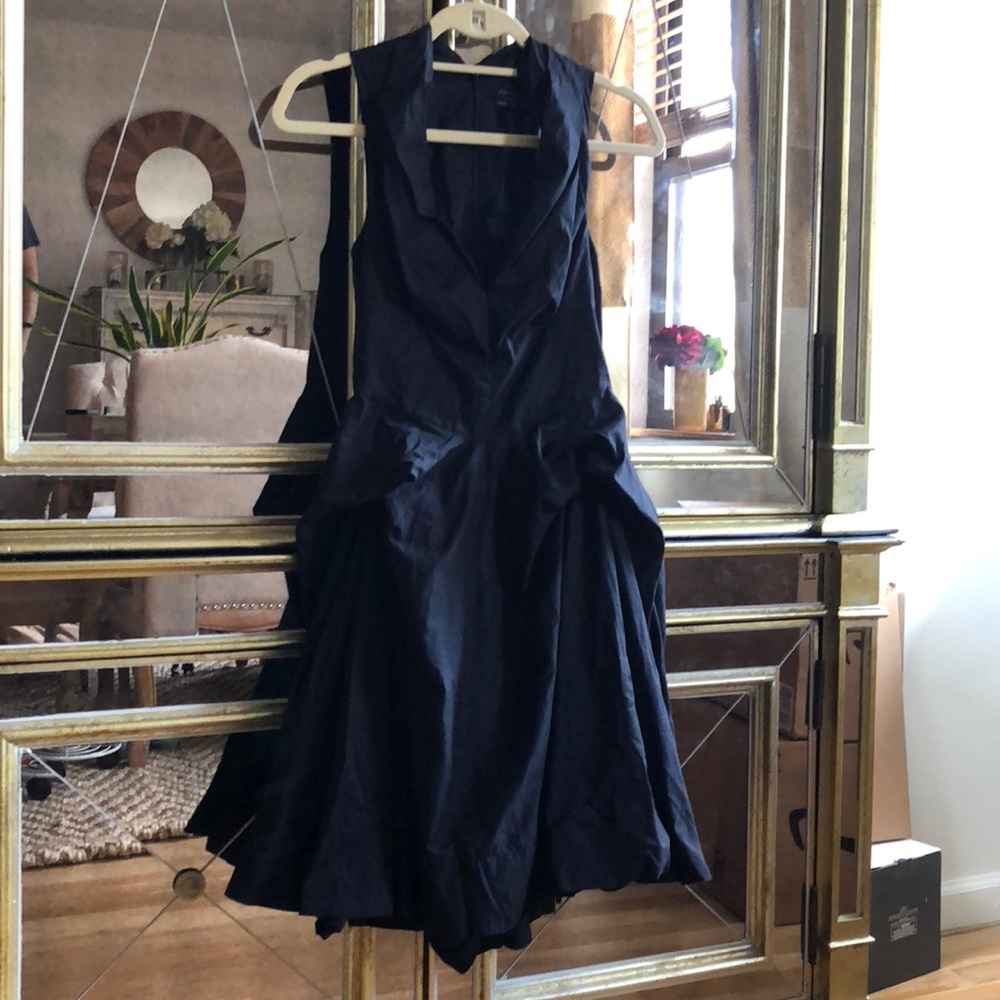 AllSaints Black Sultana Dress Size 8